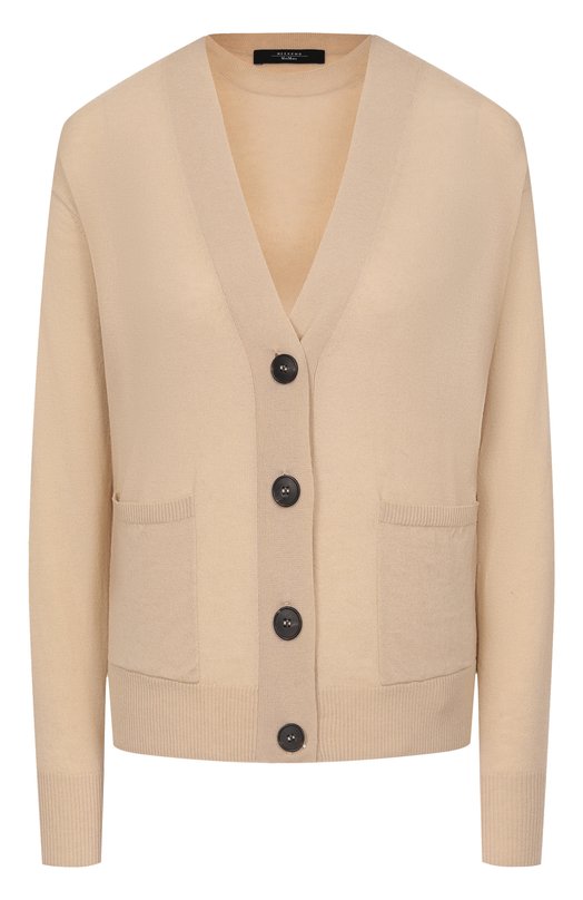 Комплект из кардигана и пуловера Weekend Max Mara DECAN0 Бежевый DECAN0