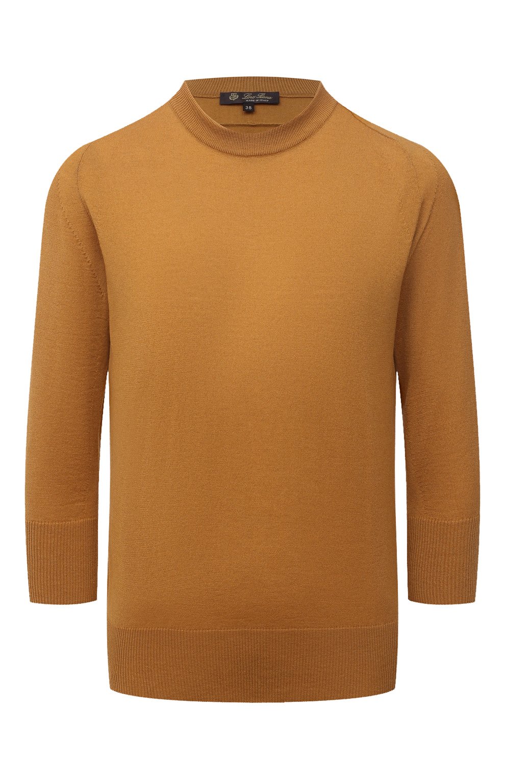 Кашемировый пуловер LORO PIANA светло-коричневого цвета по цене 109500 руб., арт. FAI4920, фото 1 Кашемировый пуловер LORO PIANA, арт. FAI4920, фото 1