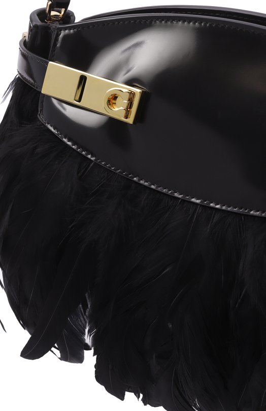 Сумка Hug Soft XS Ferragamo 219842/787959 Чёрный  219842/787959 Фото 3