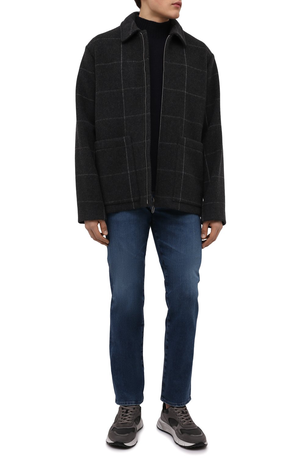 Комбинированные кроссовки HOGAN, арт. HXM5630DV60QDE, фото 2