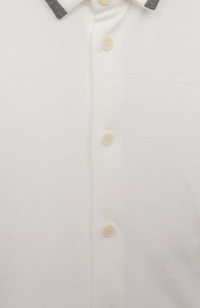 Хлопковые боди IL GUFO белого цвета по цене 9485 руб., арт. A23MB010MF002/12M-18M, фото 3 Хлопковые боди IL GUFO, арт. A23MB010MF002/12M-18M, фото 3