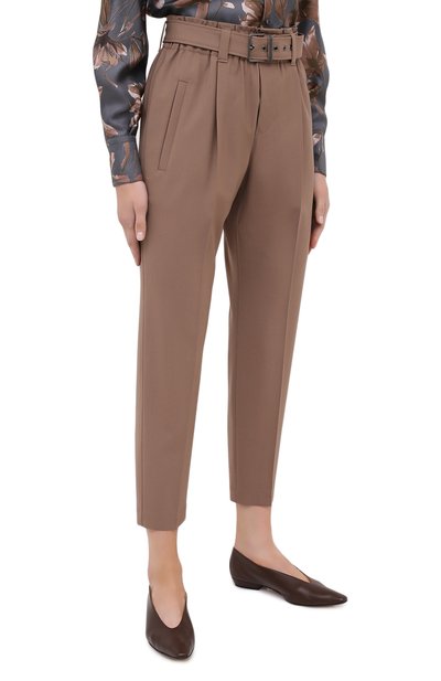 Шерстяные брюки BRUNELLO CUCINELLI, арт. MA105P7375, фото 3