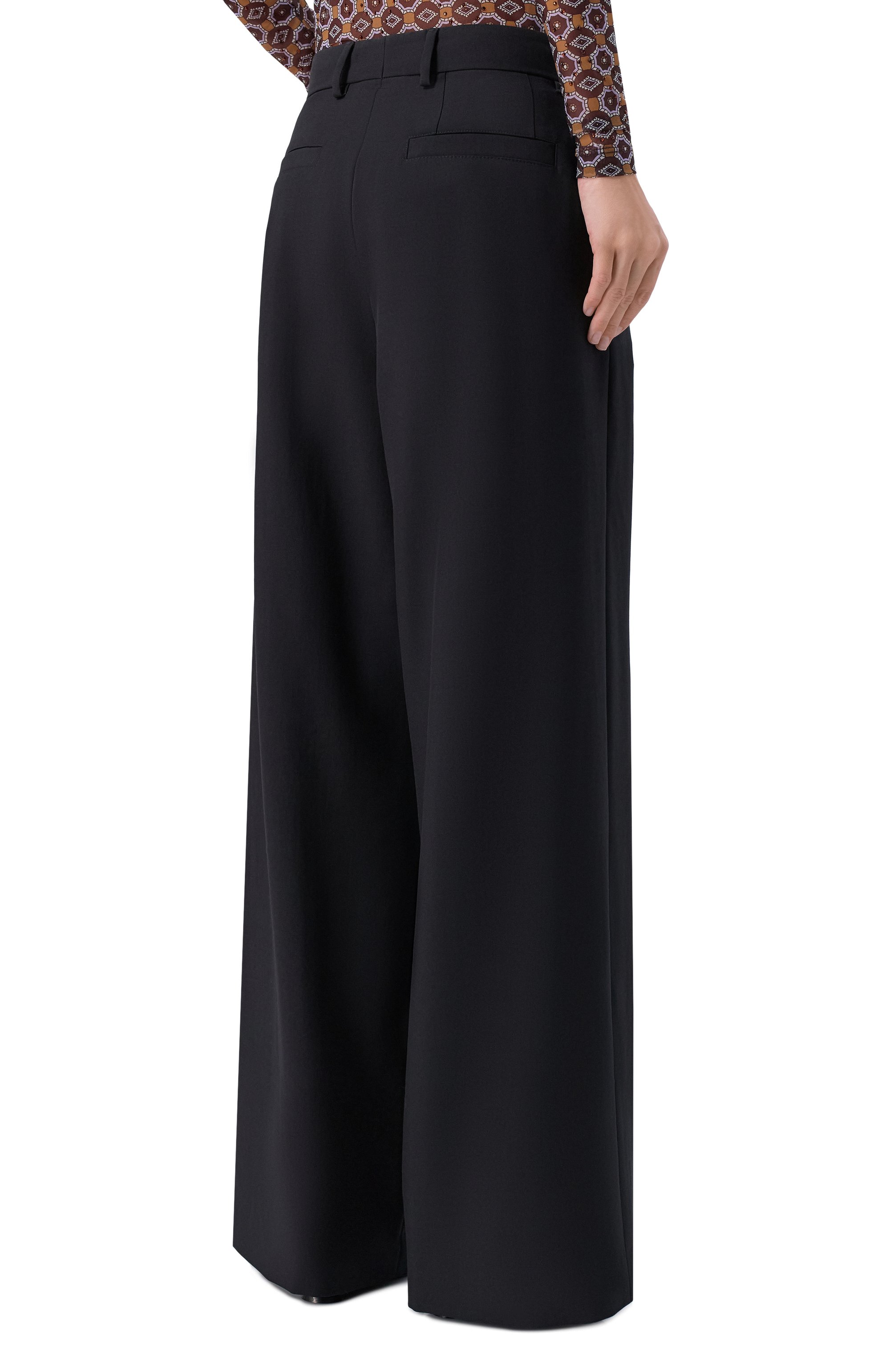 Шерстяные брюки DRIES VAN NOTEN, арт. 010946/2249, фото 4