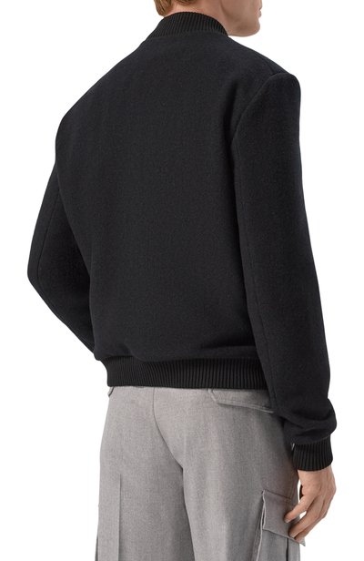 Шерстяной бомбер CORNELIANI, арт. 28L598/2A12204, фото 4