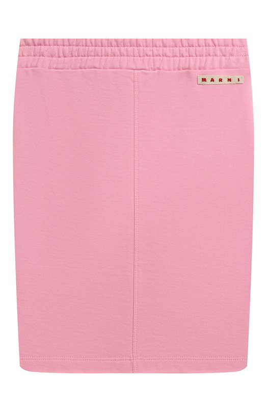 

Хлопковая юбка Marni, Розовый