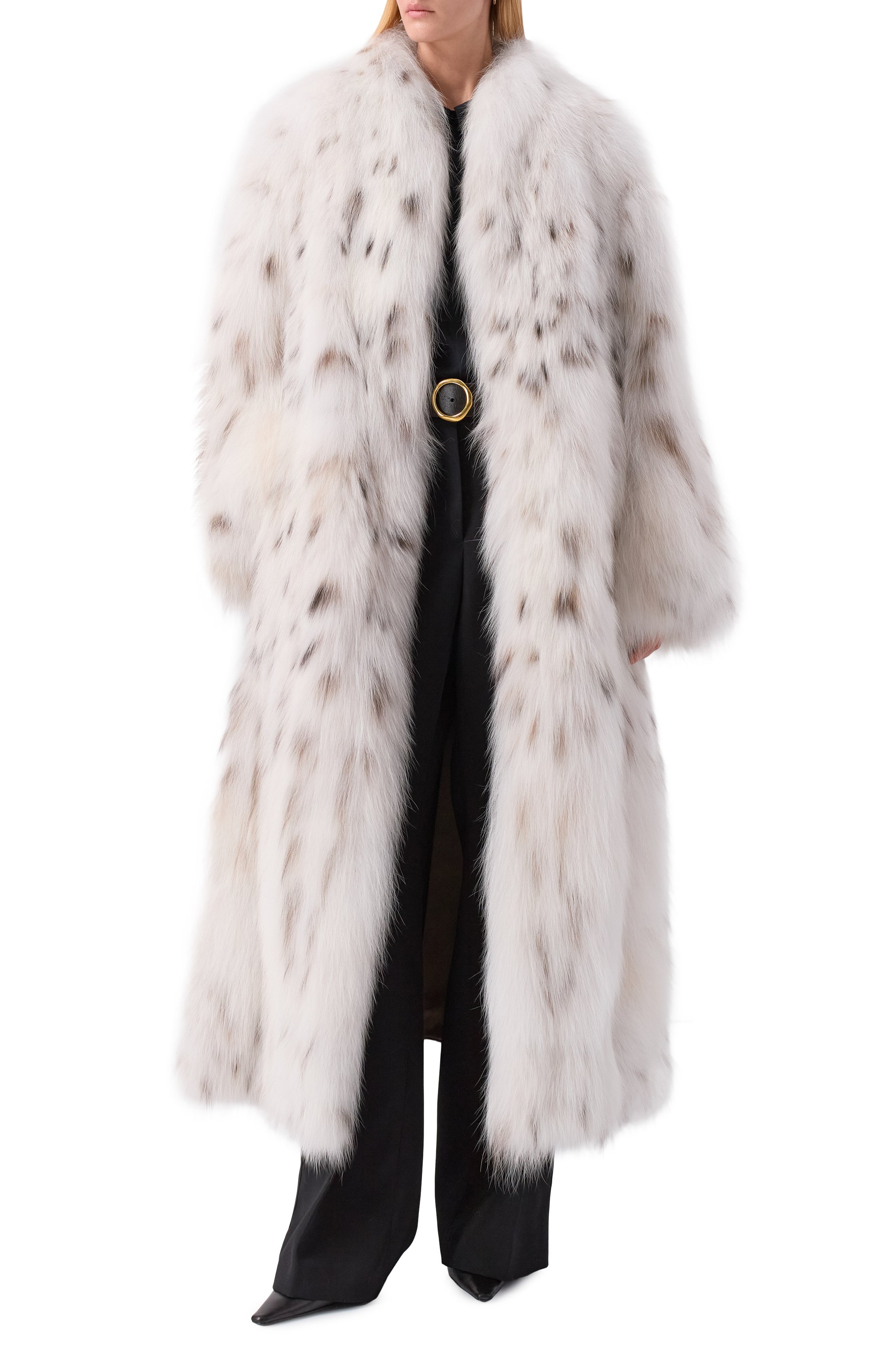 Шуба из рыси РУССКИЙ МЕХ белого цвета по цене 16000000 руб., арт. 55 РМ, фото 2 Шуба из рыси РУССКИЙ МЕХ, арт. 55 РМ, фото 2