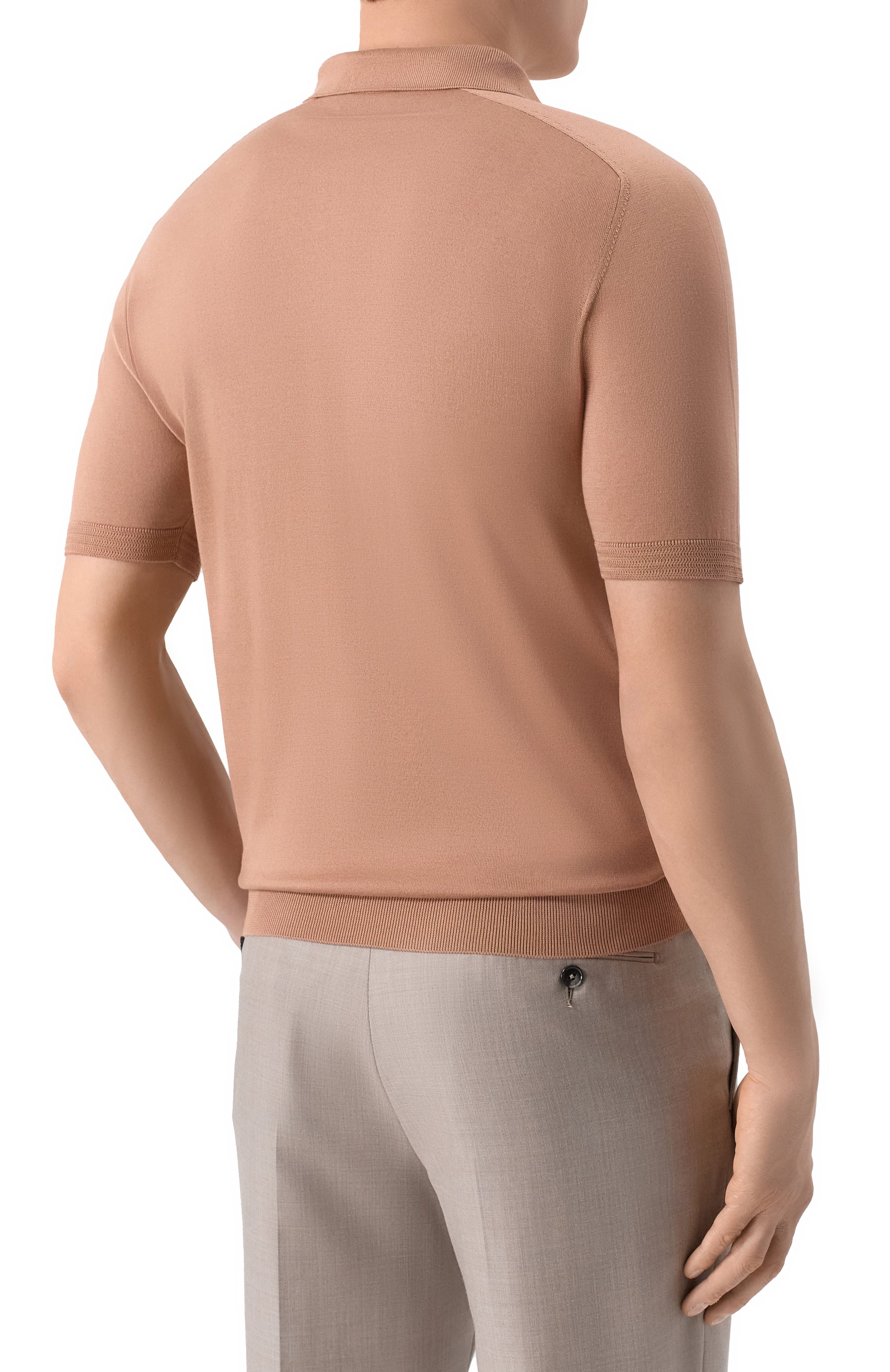 Шелковое поло COLOMBO, арт. MA04864/4-120AN, фото 4