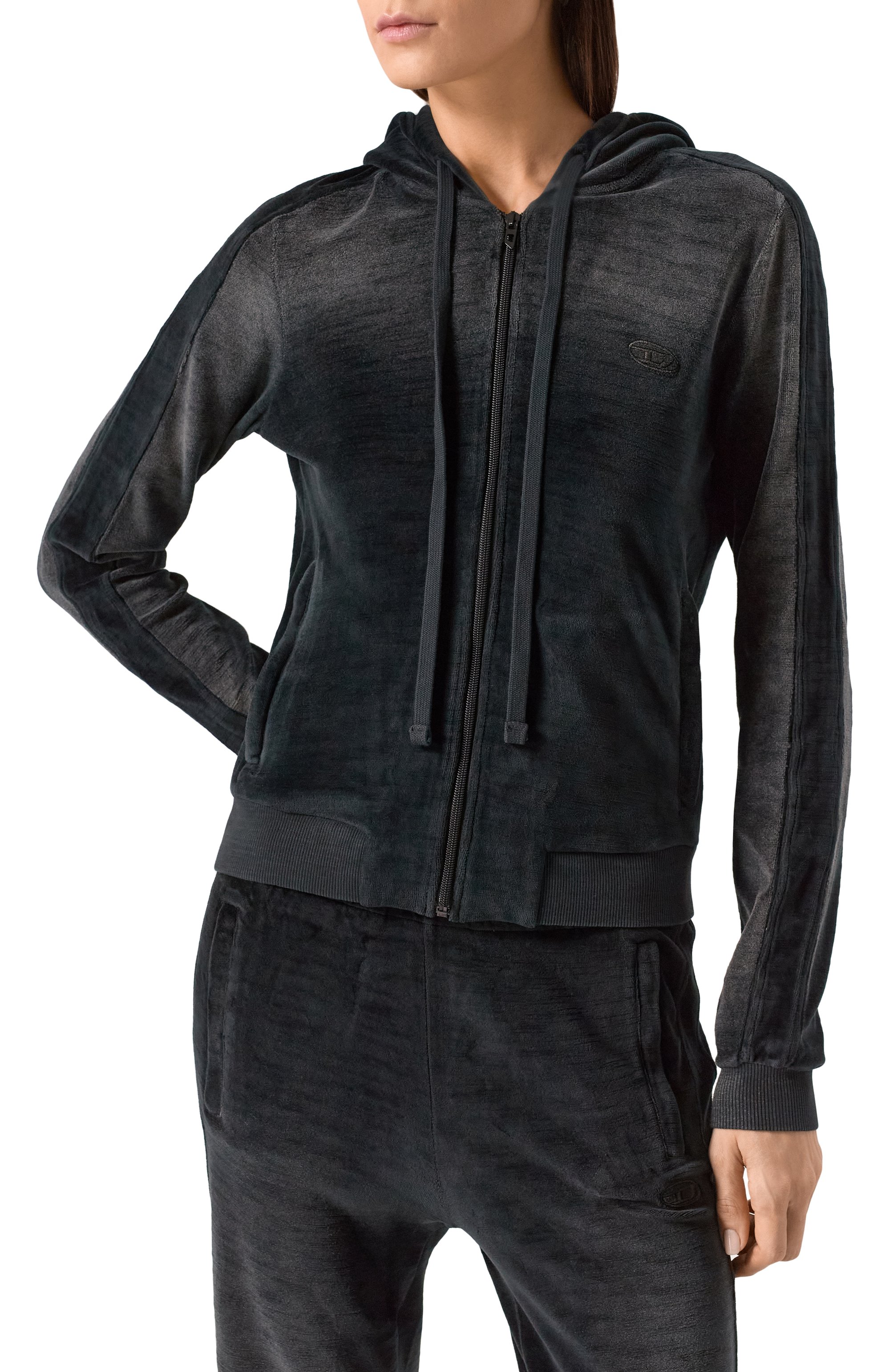 Хлопковая толстовка DIESEL, арт. A17697/0BNEI, фото 3