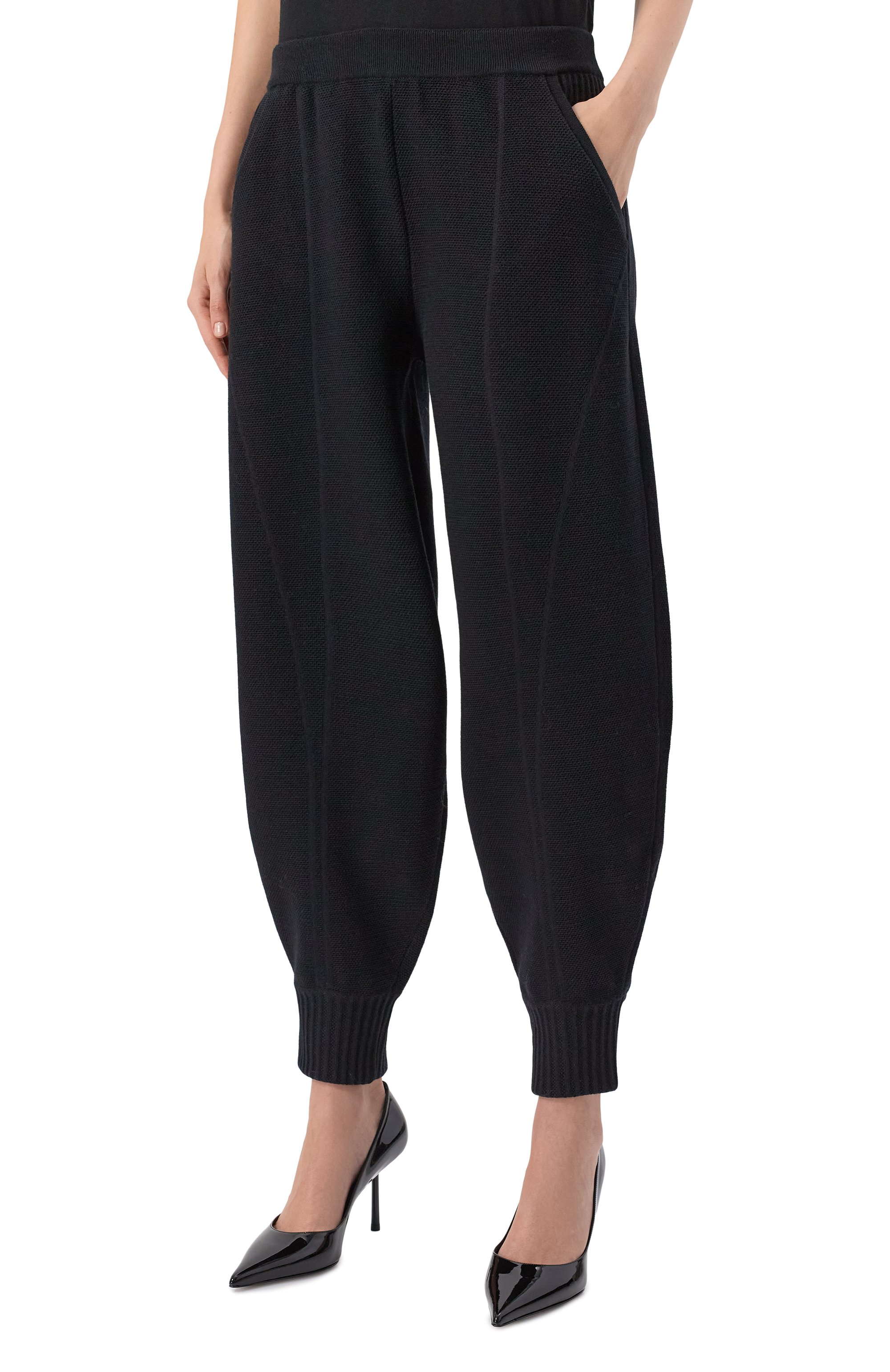 Джоггеры из ш�ерсти и вискозы AND THE BRAND, арт. W26-P076-1202-900, фото 3