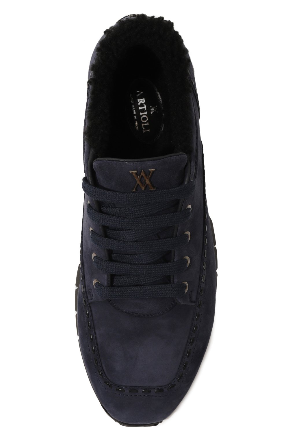 Замшевые кроссовки edge ARTIOLI, арт. 0S454/SUEDE/BABY LAMB EDGE, фото 6