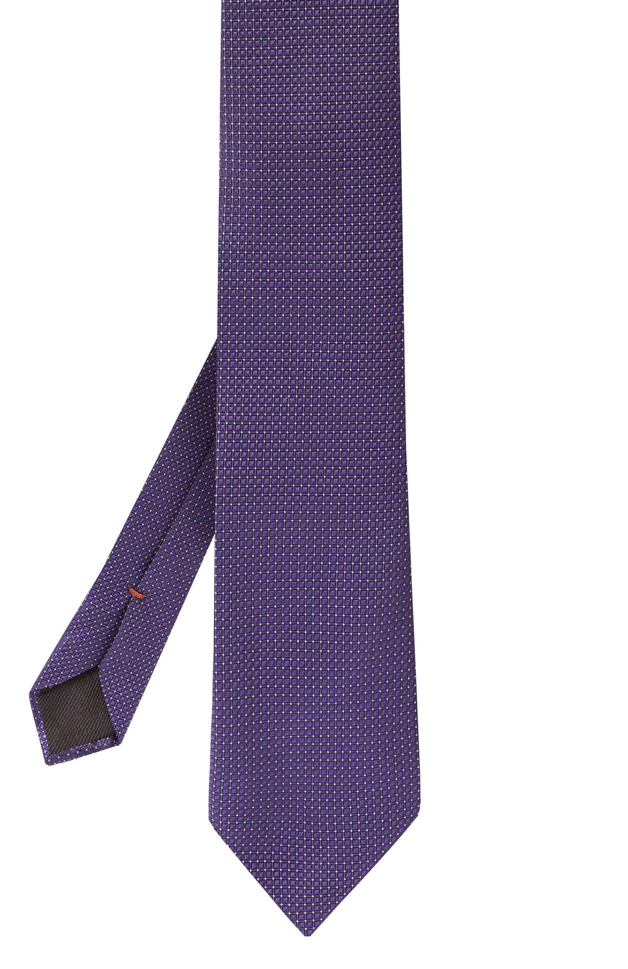 Шелковый галстук ZEGNA фиолетового цвета по цене 30950 руб., арт. Z9D06TA9, фото 3 Шелковый галстук ZEGNA, арт. Z9D06TA9, фото 3