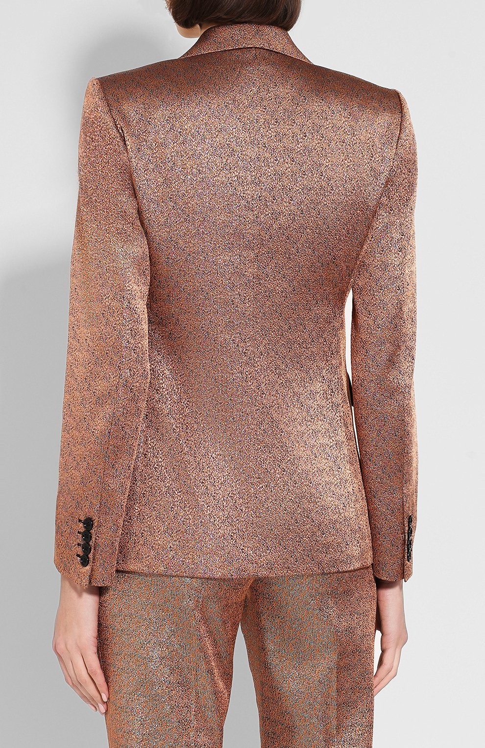 Жакет DRIES VAN NOTEN золотого цвета по цене 108000 руб., арт. 192-10420-8141, фото 4 Жакет DRIES VAN NOTEN, арт. 192-10420-8141, фото 4