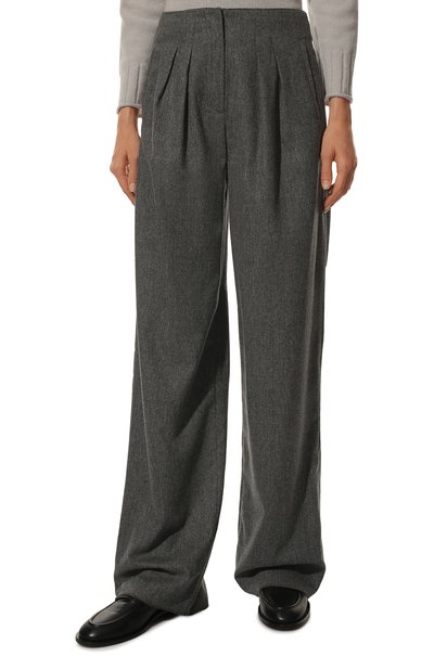 Брюки из шерсти и кашемира EMPORIO ARMANI, арт. H3NP14/C2109, фото 3