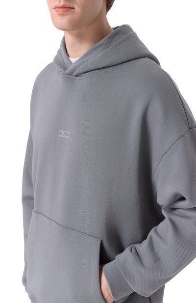 Хлопковое худи HUGO BLUE, арт. 50510724, фото 5