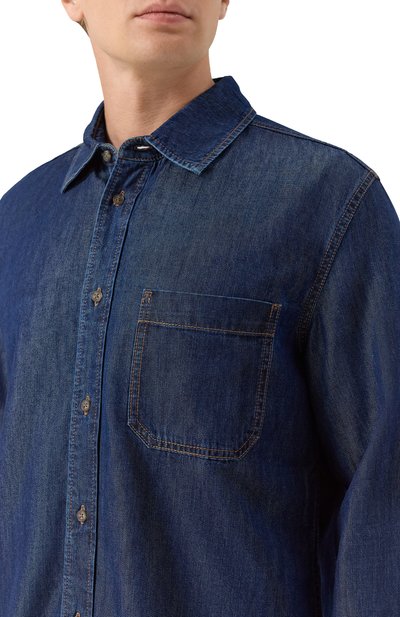 Джинсовая рубашка 12 STOREEZ, арт. 127225, фото 5
