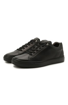 Мужские кожаные кеды tom HARRYS OF LONDON черного цвета, арт. 315/435 | Фото 1 (Подошва: Массивная; Материал внутренний: Натуральная кожа; Материал утеплителя: Без утеплителя; Стили: Классический; Драгоценные камни: Проставлено; Материал сплава: Проставлено; Материал внешний: Натуральная кожа; Кросс-КТ: Низкие)