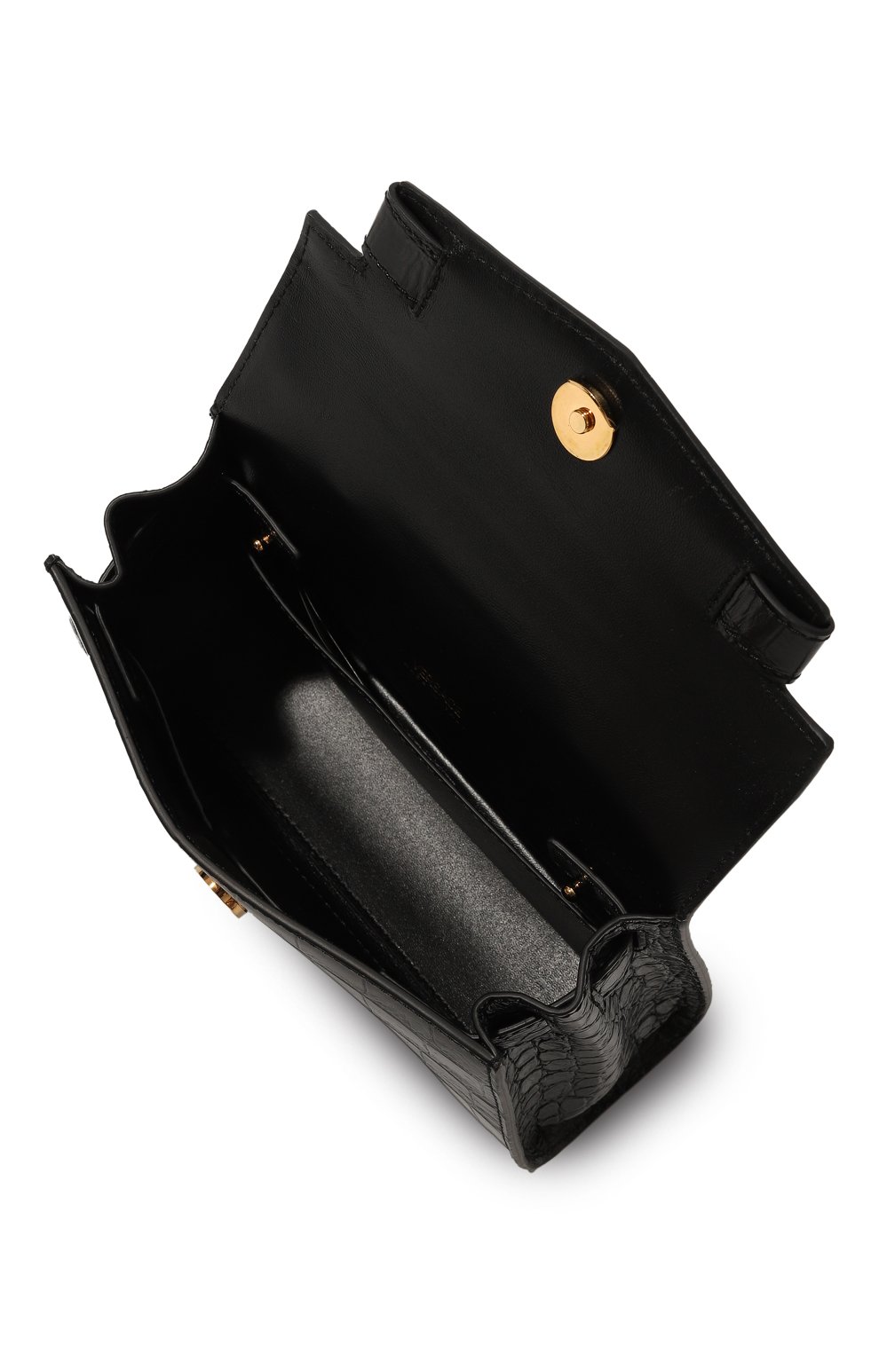 Сумка medusa '95 small VERSACE черного цвета по цене 295500 руб., арт. 1013824/1A08724, фото 5 Сумка medusa '95 small VERSACE, арт. 1013824/1A08724, фото 5