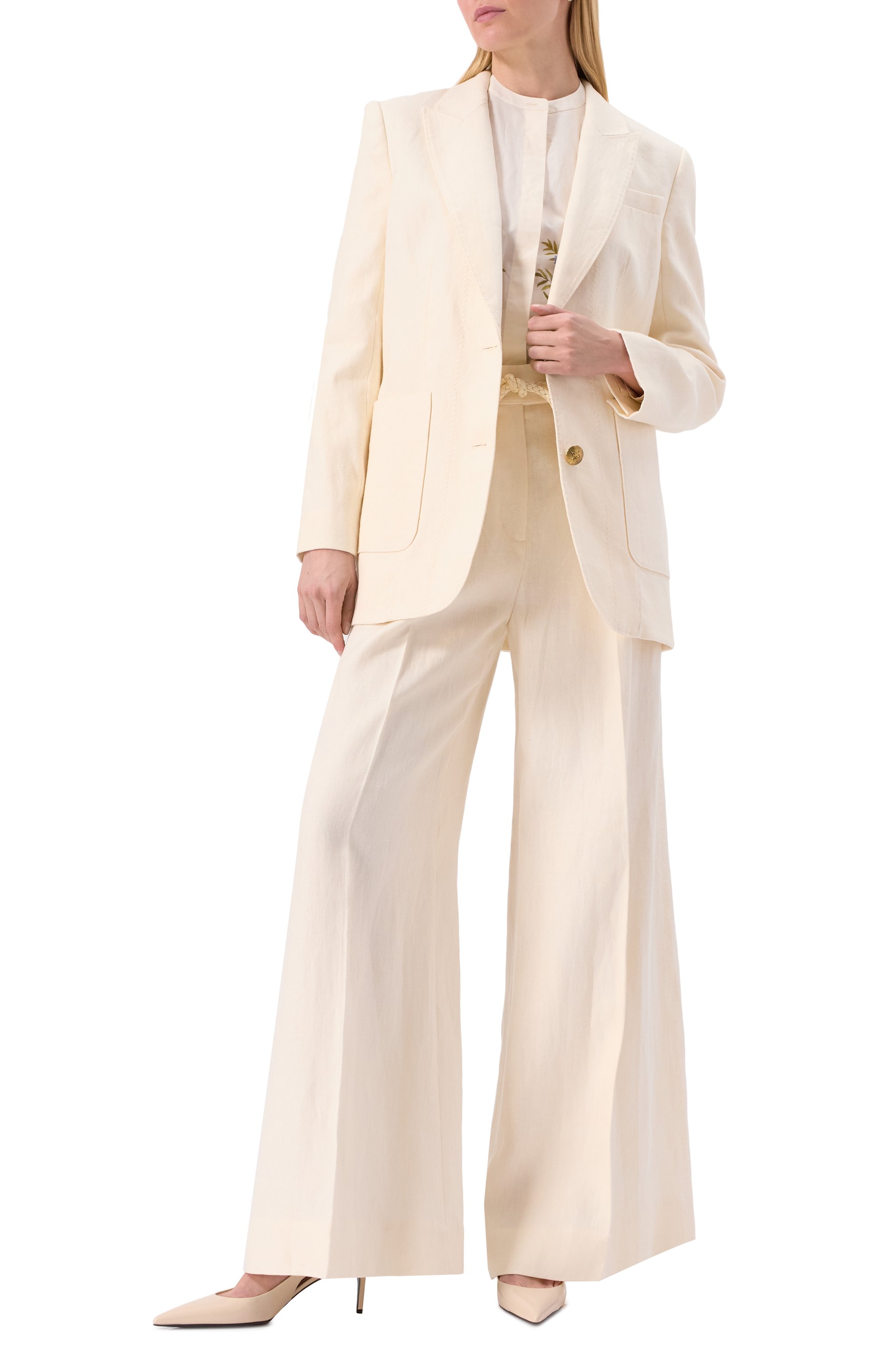 Льняной жакет ZIMMERMANN, арт. 2397JR251, фото 2