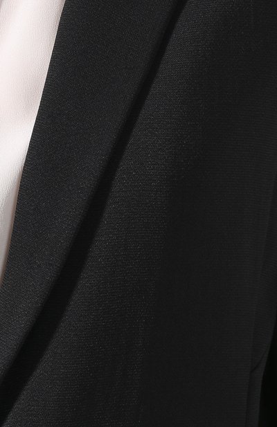 Приталенный однотонный жакет на одной пуговице GIORGIO ARMANI, арт. 8WHGG01R/T00A6, фото 5