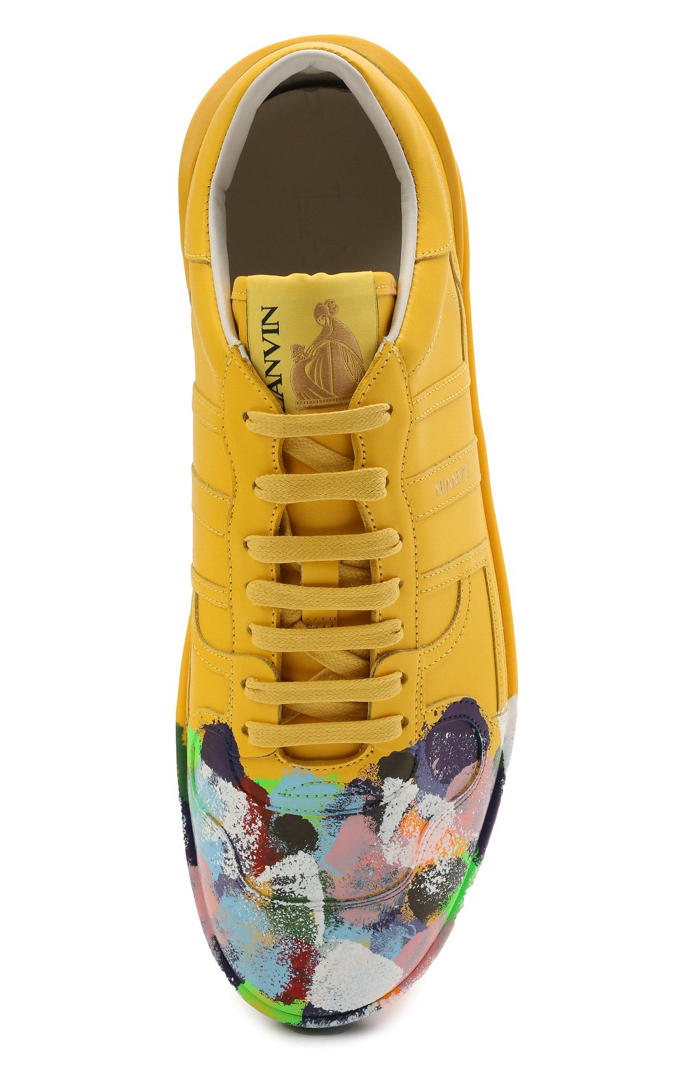 Кожаные кеды lanvin x gallery dept LANVIN, арт. FM-SKDK00-MAGD-E21, фото 5