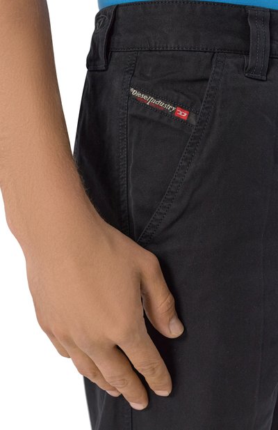 Хлопковые брюки DIESEL, арт. A19638/0NJBP, фото 5