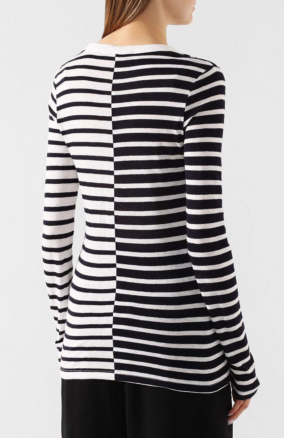 Лонгслив из смеси вискозы и льна ALEXANDERWANG.T, арт. 4CC1201084, фото 4