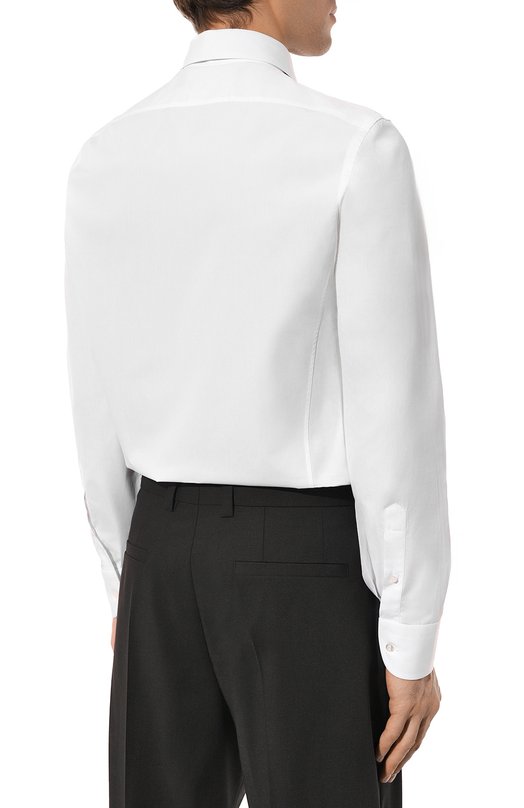 Хлопковая сорочка Gucci 494722/21131 Белый  494722/21131 Фото 5