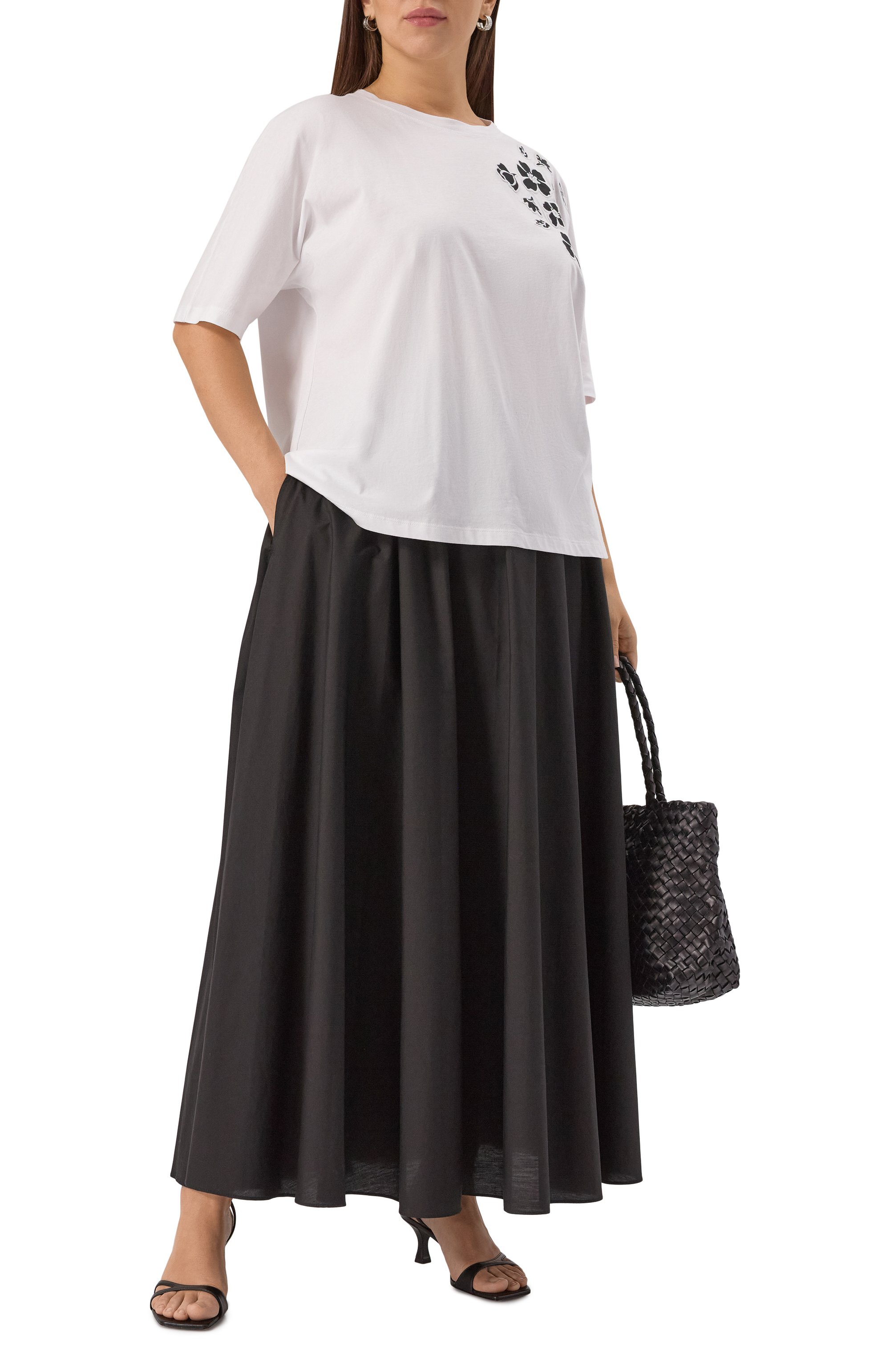 Хлопковая юбка PERSONA BY MARINA RINALDI, арт. RIMINI, фото 2