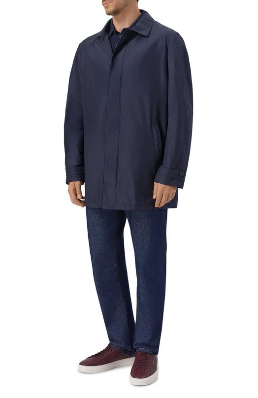 Шелковый плащ MVST M26.CSM.0401/TSG0-SILK Синий  M26.CSM.0401/TSG0-SILK Фото 2