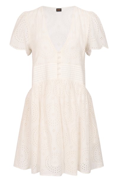 Женское хлопковое платье BOSS ORANGE, арт. 50538362