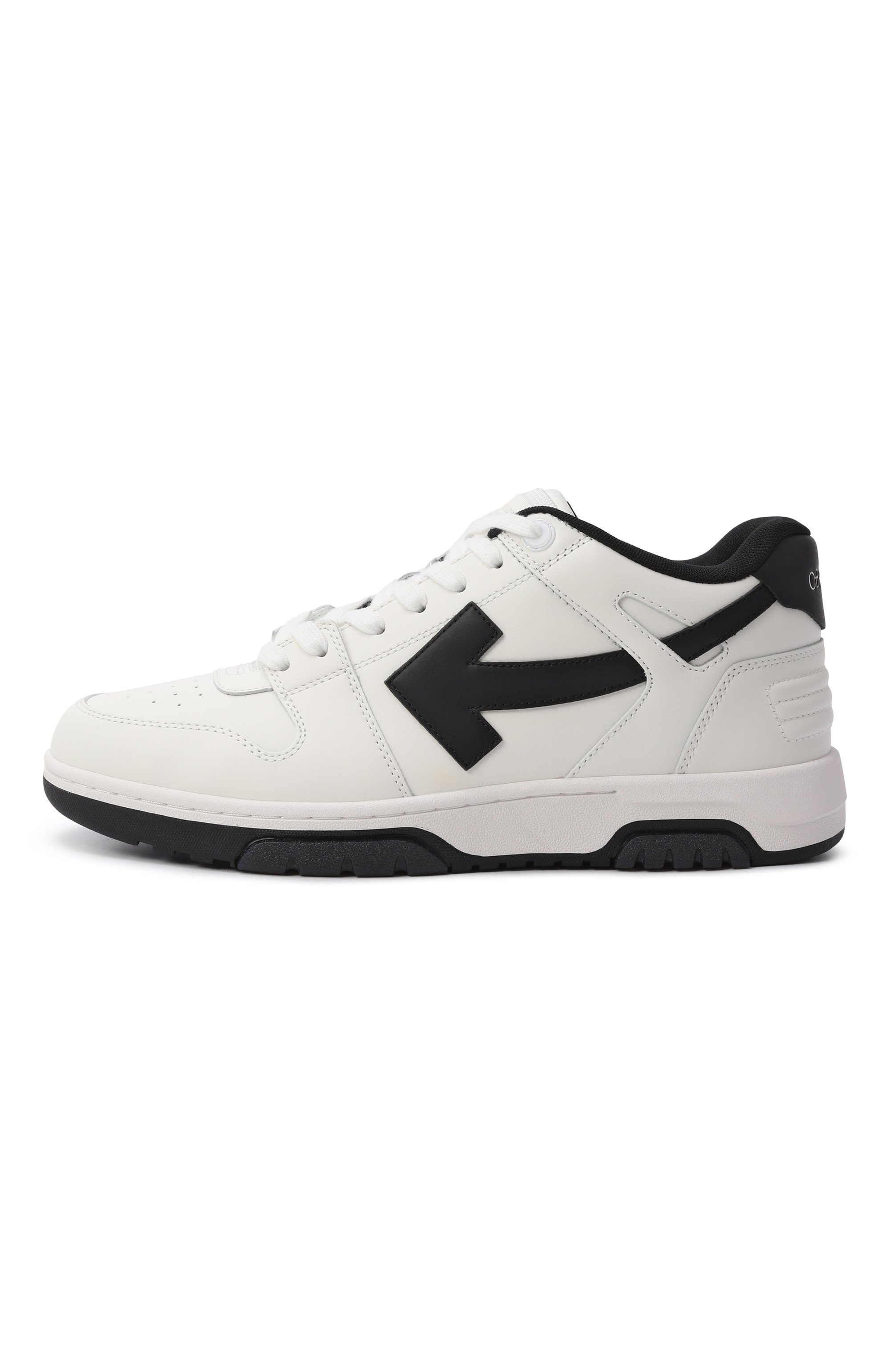 Комбинированные кеды out of office OFF-WHITE, арт. 0MIA189C99LEA019, фото 3