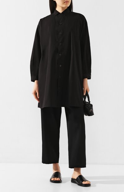 Хлопковая рубашка YOHJI YAMAMOTO, арт. NN-B06-001, фото 2