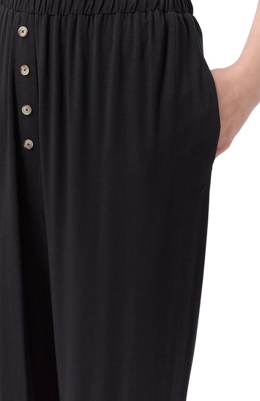 Брюки из вискозы EDOMO T006014FW2526 Чёрный  T006014FW2526 Фото 5