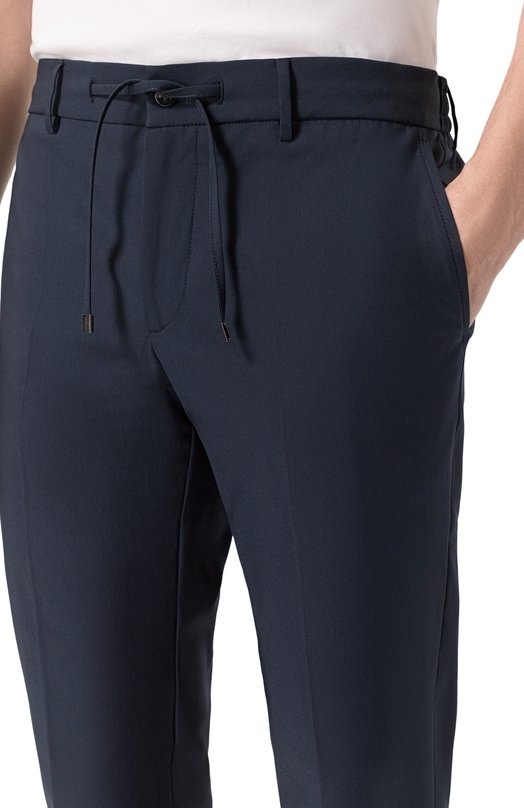 Хлопковые брюки Berwich SPIAGGIA 20/TECH01 Синий  SPIAGGIA 20/TECH01 Фото 5