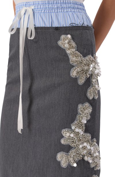 Комбинированная юбка DANIIL ANTSIFEROV, арт. DA_1715, фото 5