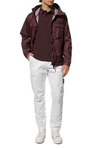 Хлопковое поло STONE ISLAND, арт. 101522S18, фото 2