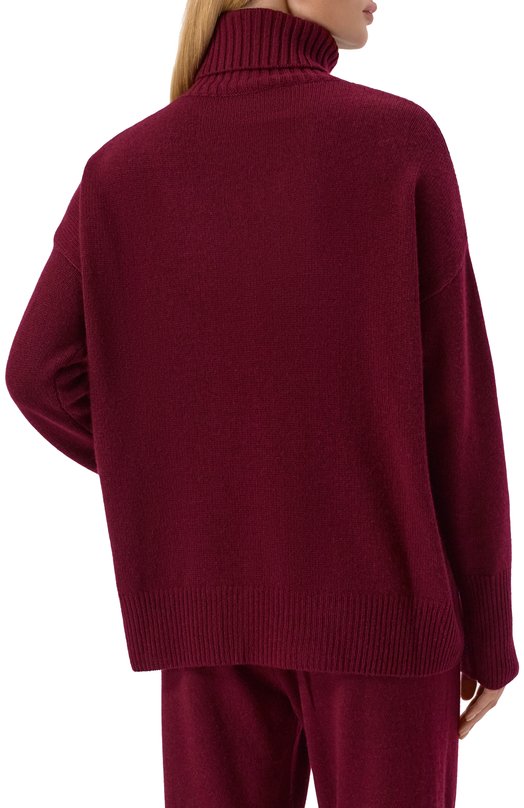 Кашемировый свитер Allude 255/11156 Бордовый  255/11156 Фото 4