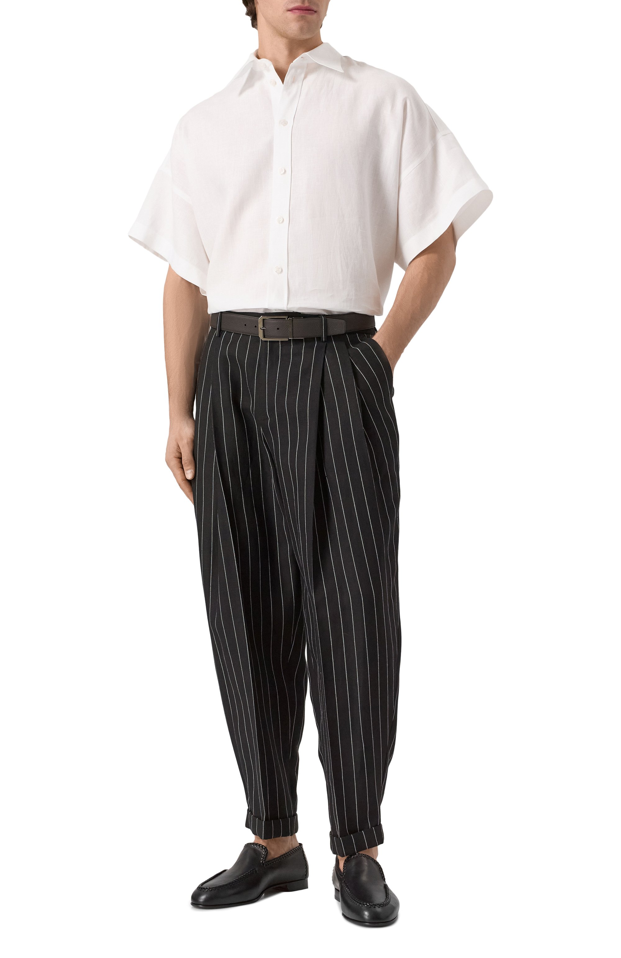 Кожаные лоферы CANALI, арт. 911409E/RA01111, фото 2