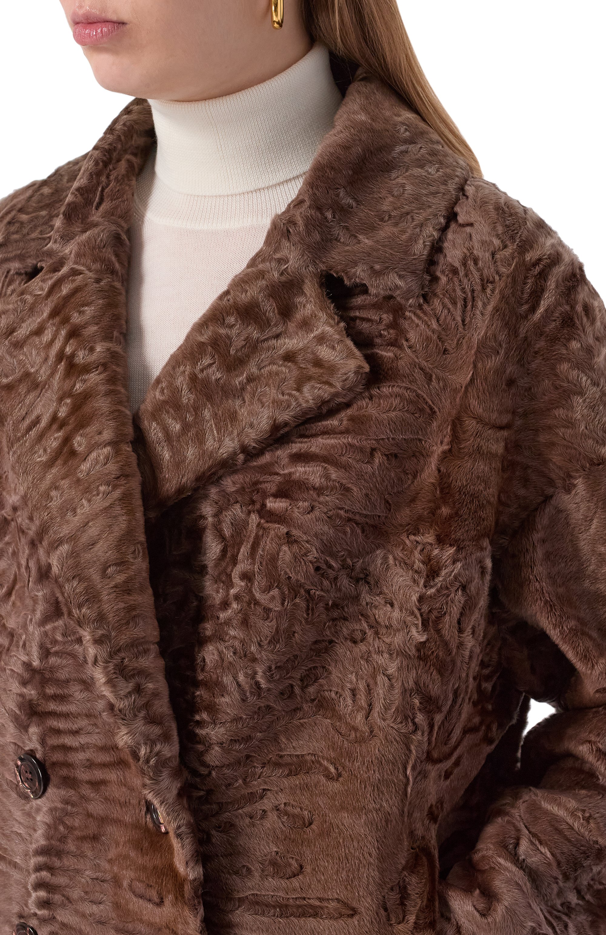 Шуба из каракульчи VICTORIA KUSENKOVA, арт. 767100003656, фото 5