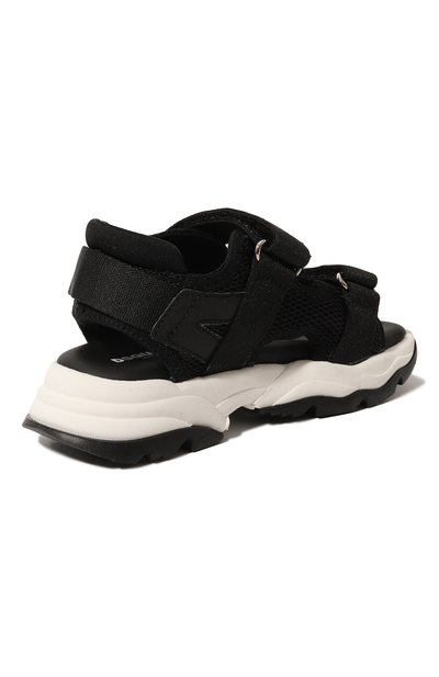 Сандалии DSQUARED2 черного цвета по цене 26400 руб., арт. 73659/20-27, фото 3 Сандалии DSQUARED2, арт. 73659/20-27, фото 3