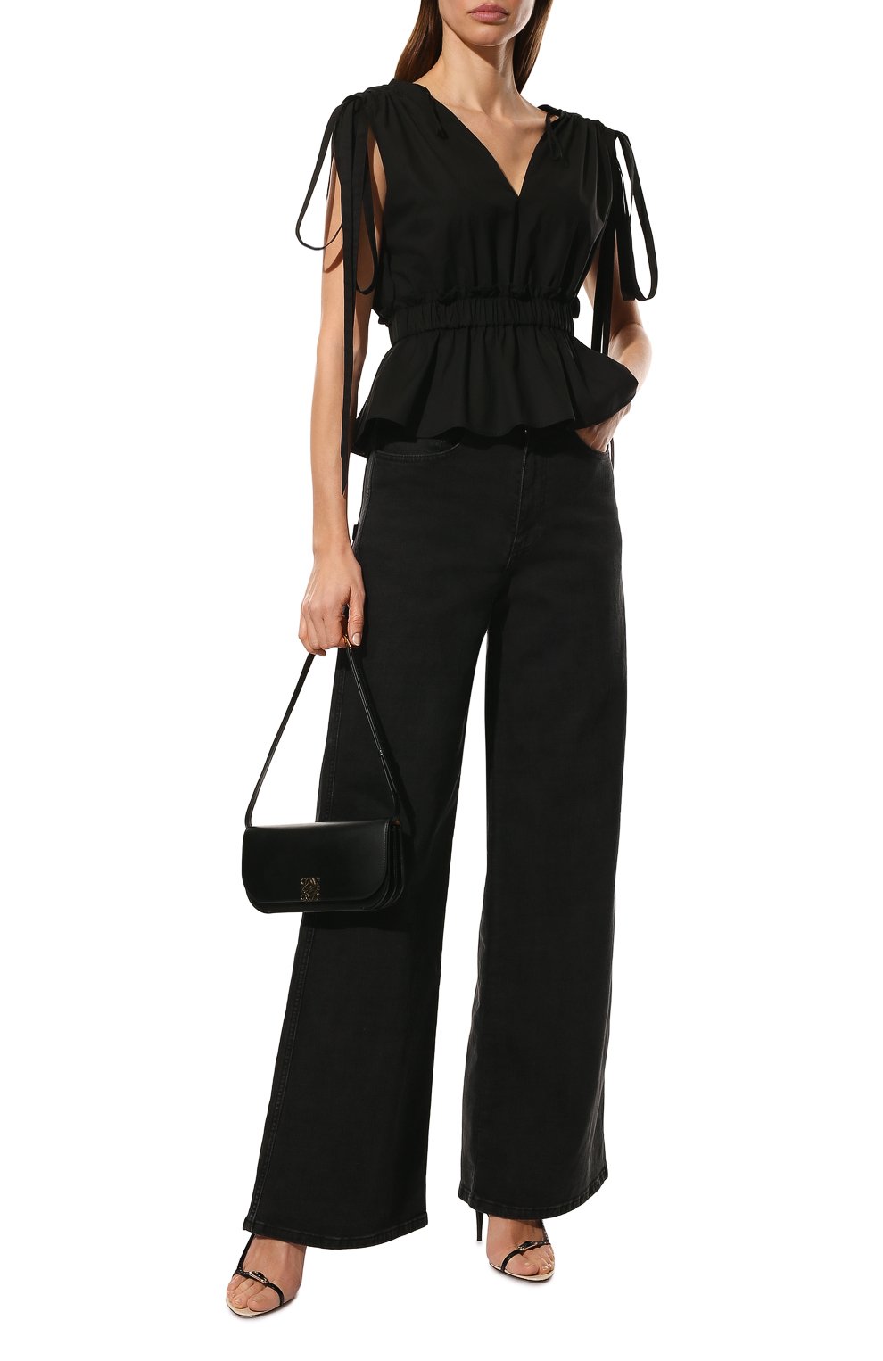 Хлопковый топ REDVALENTINO, арт. XR0AED50/0VU, фото 2