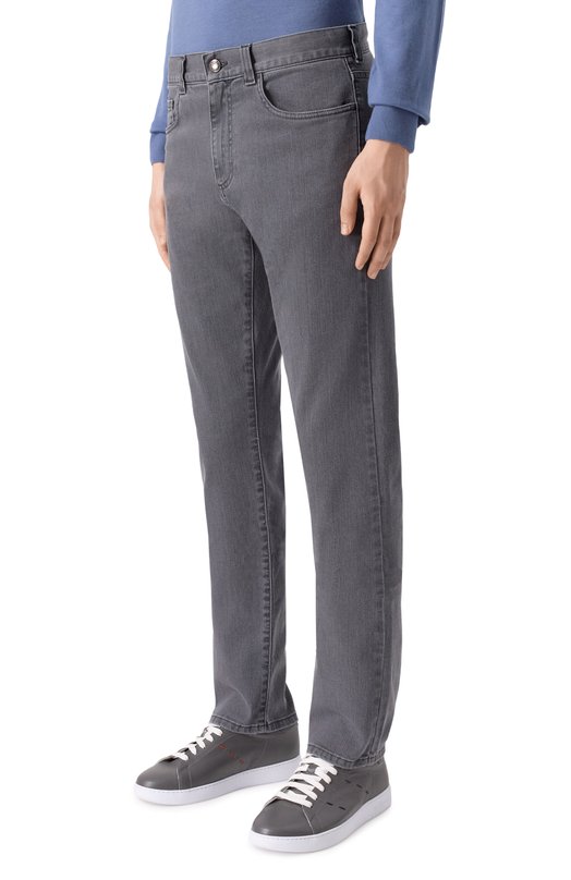 Джинсы Canali 91719/PD00018 Серый  91719/PD00018 Фото 3