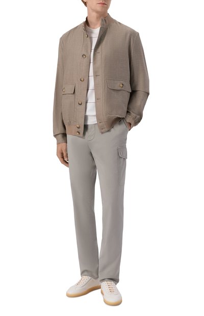 Мужские хлопковые брюки-карго BRUNELLO CUCINELLI, арт. M289LE1890