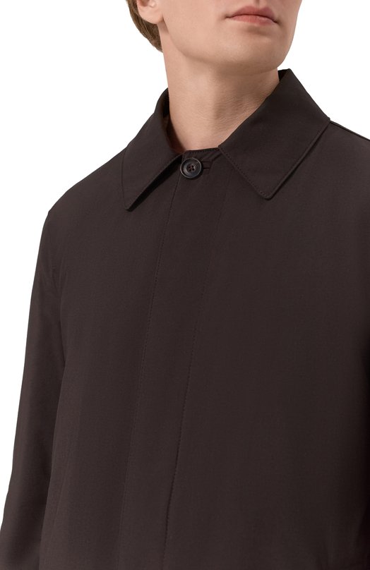 Плащ Corneliani 2635M6-2620155 Коричневый  2635M6-2620155 Фото 5