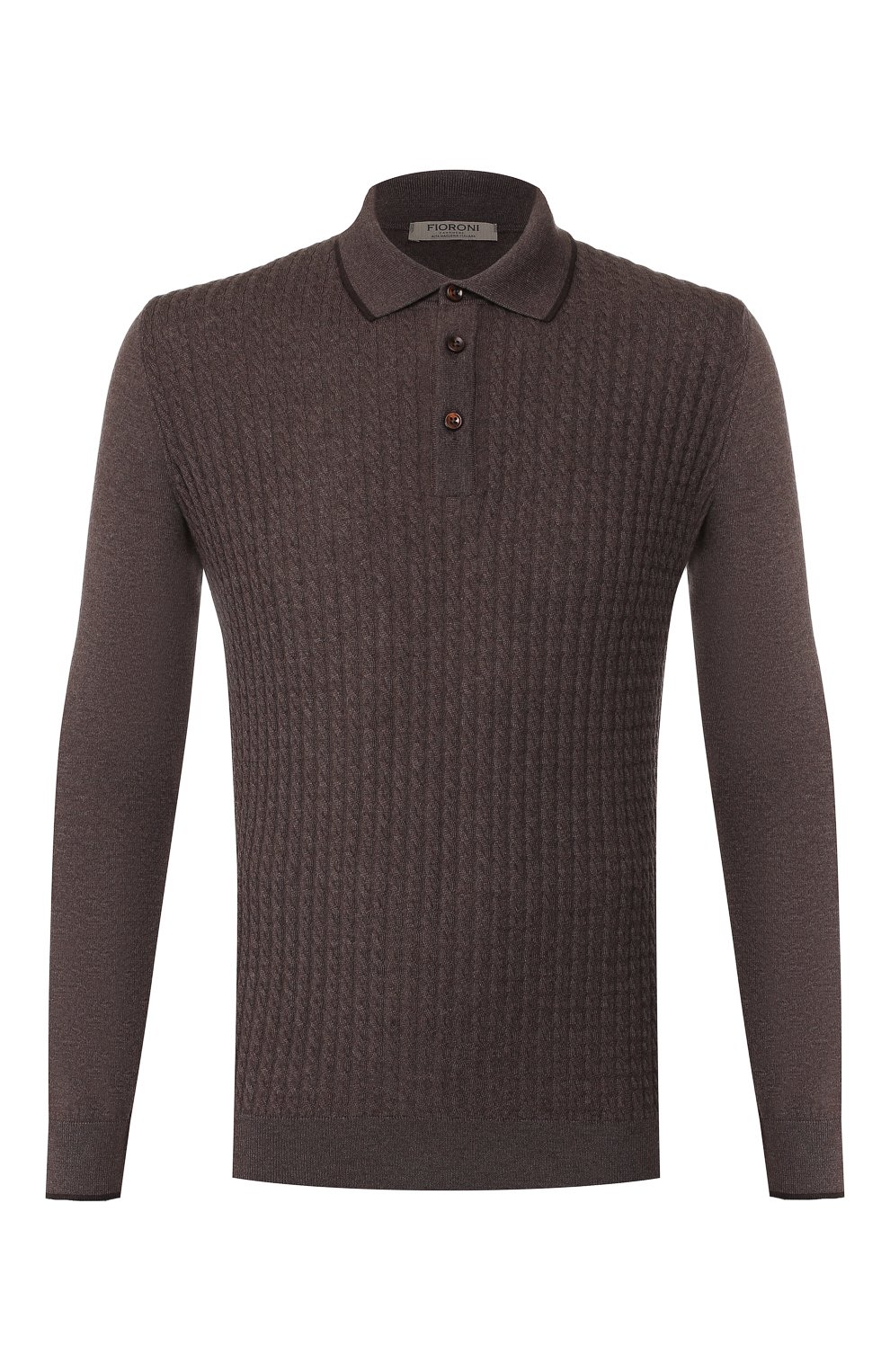 Поло из смеси шерсти и кашемира FIORONI, арт. M19302C1, фото 1
