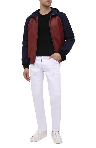Комбинированный бомбер DSQUARED2, арт. S74AM1145/SY1491, фото 2