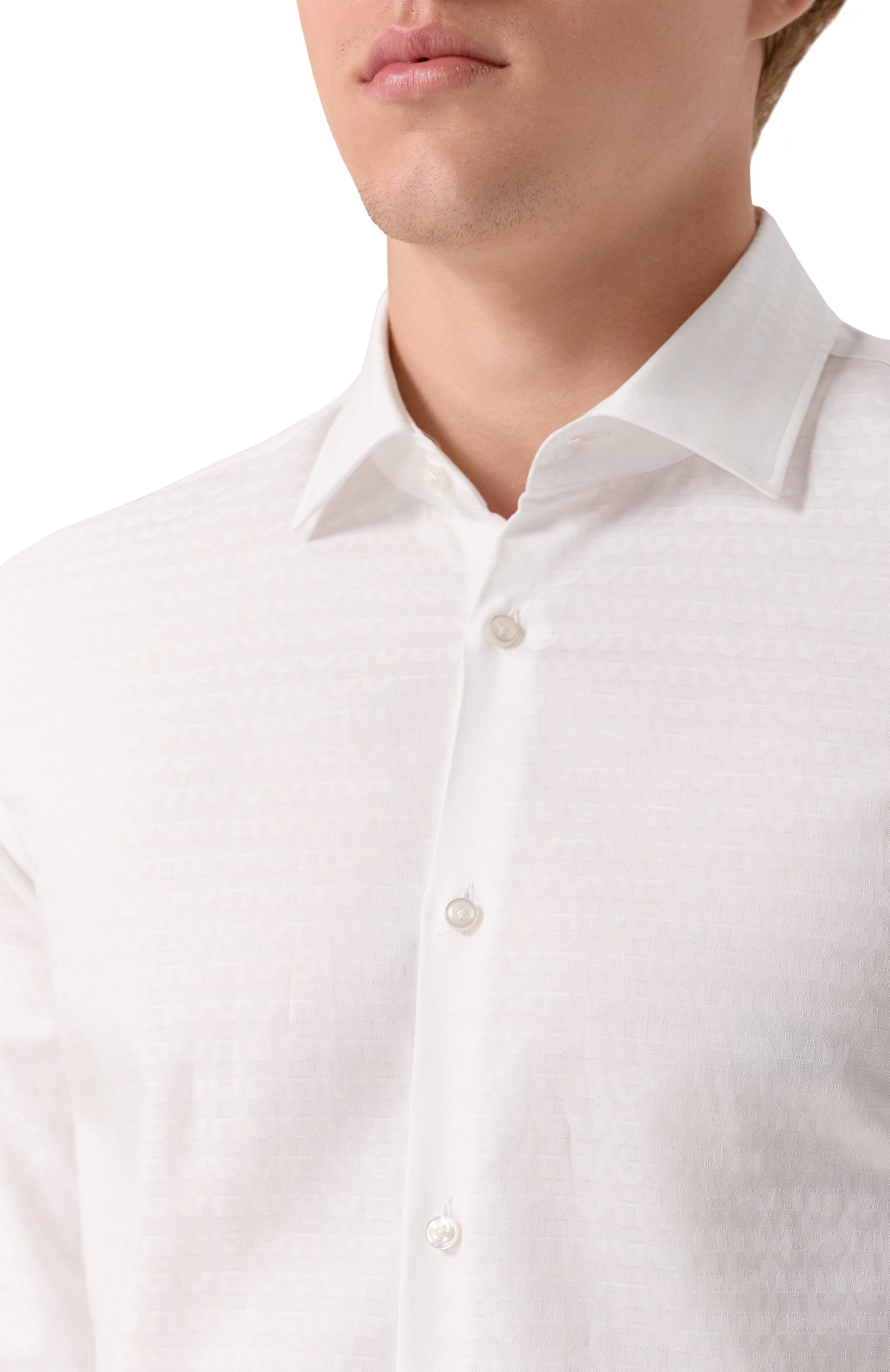 Хлопковая сорочка HUGO, арт. 50544934, фото 5