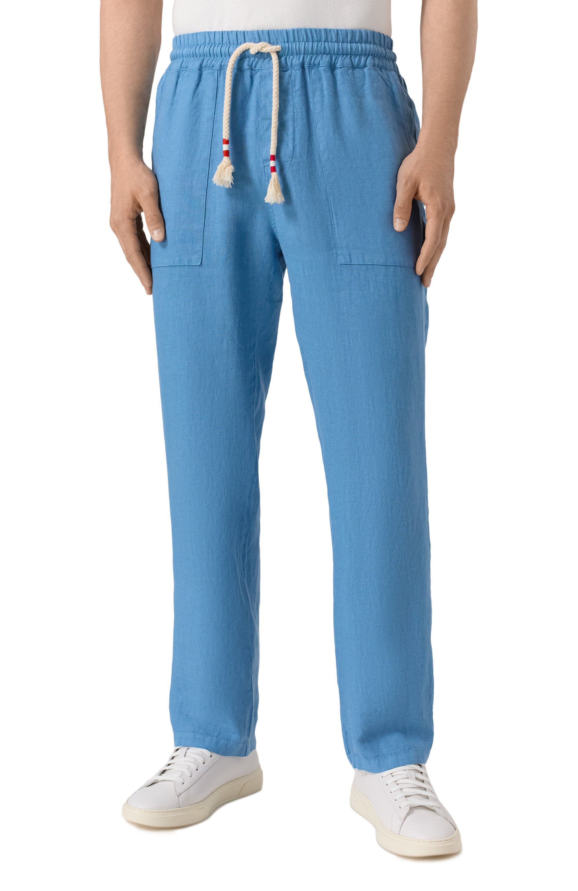 Льняные брюки MC2 SAINT BARTH, арт. STBM CALAIS/00312H, фото 3