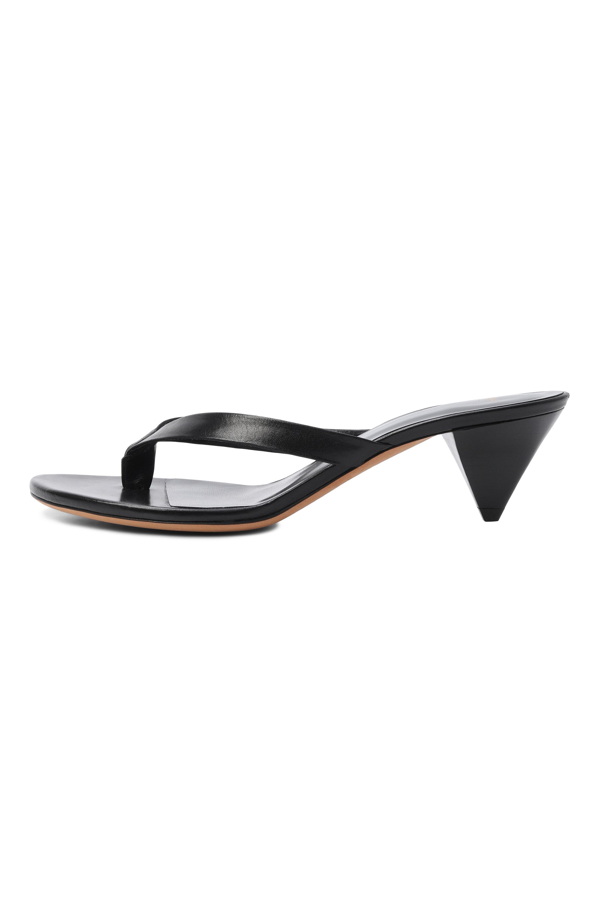Кожаные мюли rooty 40 JUDE черного цвета по цене 56650 руб., арт. R00TY SANDAL/LEATHER, фото 4 Кожаные мюли rooty 40 JUDE, арт. R00TY SANDAL/LEATHER, фото 4