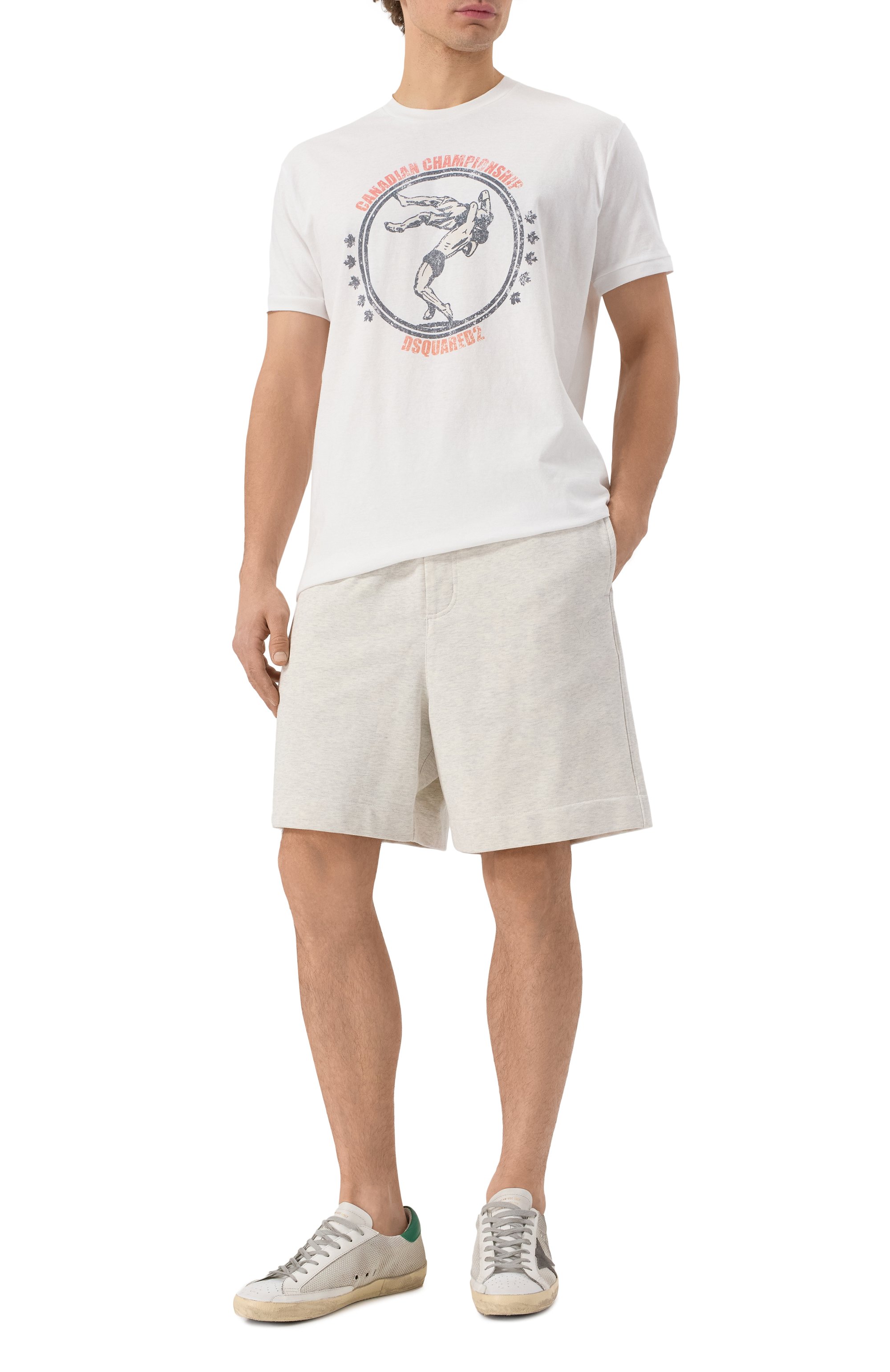 Хлопковые шорты Y-3, арт. JM7862, фото 2